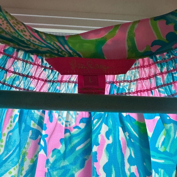Lilly Pulitzer Elsa top L - Picture 6 of 6